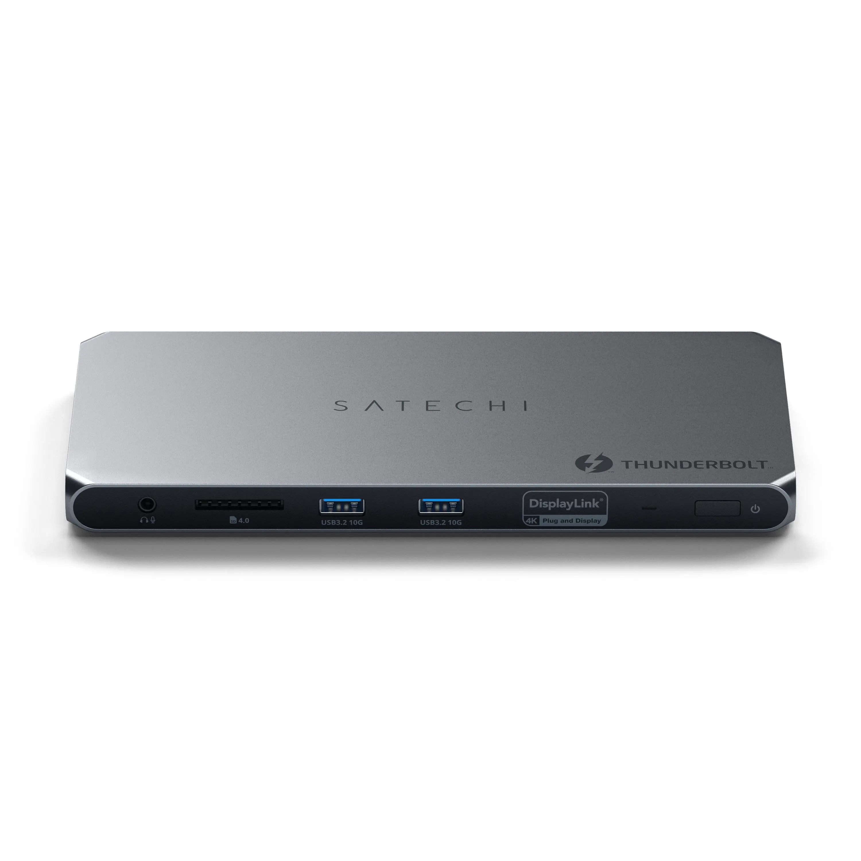 Satechi Thunderbolt 4 Dock 100W Charging, Dual Monitor HDMI 4K/60Hz, 40Gbps Data Transfer, 2 USB-A 3.2, Ethernet, Thunderbolt 4 Dock for MacBook Air/Pro M5, Mac/Windows, DisplayLink Software Required External Storage External Data Storage