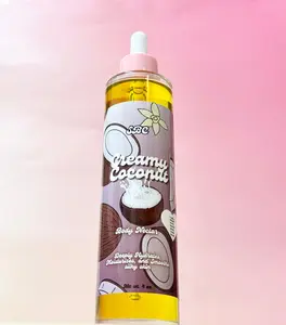Creamy Coconut Body Nectar - Refreshing and Moisturizing Nectar - Long Lasting Fragrance - Ideal for Body Essence - Peach & Coconut Flavor
