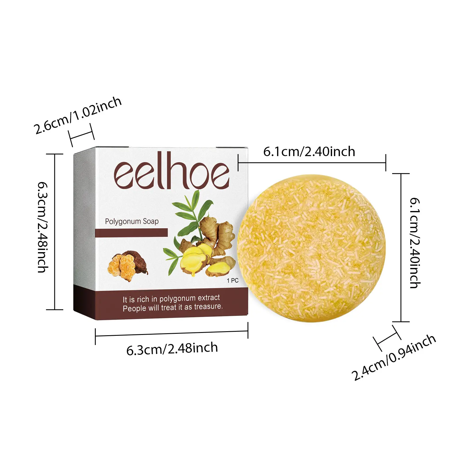 Ginger shampoo soap jet black shine ginger extract is suitable for daily use at home Conditioner Haircare Cleansing