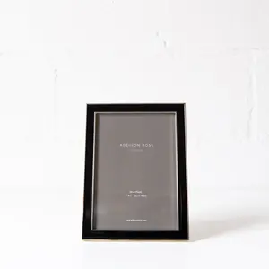 5X7 Black Enamel Picture Frame
