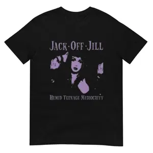 Jack Off Jill (Humid Teenage Mediocrity) Band Shirt Shortsleeve Cotton