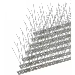 11.5 Ft. Stainless Steel Bird Spikes or Pigeon and Small Birds Squirrel Raccoon Cats Crow Defender Spikes for Outside ITOPFOX
