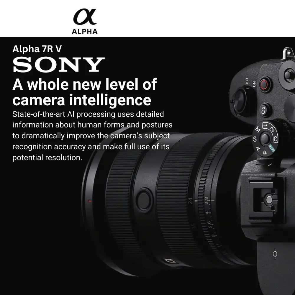 Sony a7R V Mirrorless Camera with 100-400mm f/4.5-5.6 GM OSS Lens Bundle