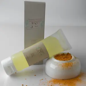 J's Natural Bliss "Turmeric Infused Facial Cleanser" Sensitive Skin Alcohol Free Hydrating