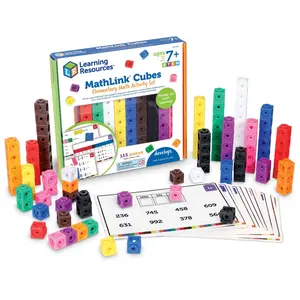 Learning Resources Mathlink Cubes Elementary Ma th Set Learning Resources Mathlink Cubes Elementary Ma th Set
