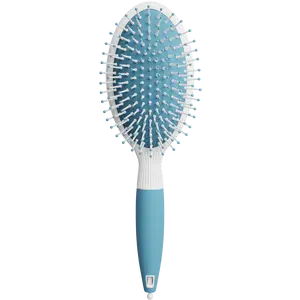 Osensia's Hair Brush for Thick Hair with Ionic Minerals - Paddle Brush for Men and Women, for Blow Drying, Straightening - Gentle Bristles, Easy Comfort Grip Flat by Osensia (Oval Brush)