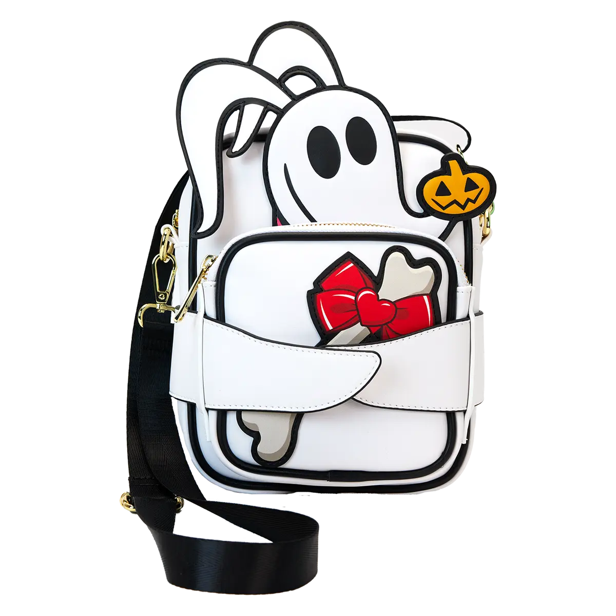 Nightmare Before Christmas Zero Crossbuddies Cosplay Crossbody Bag With Coin Bag Nightmare Before Christmas Zero Crossbuddies Cosplay Crossbody Bag With Coin Bag
