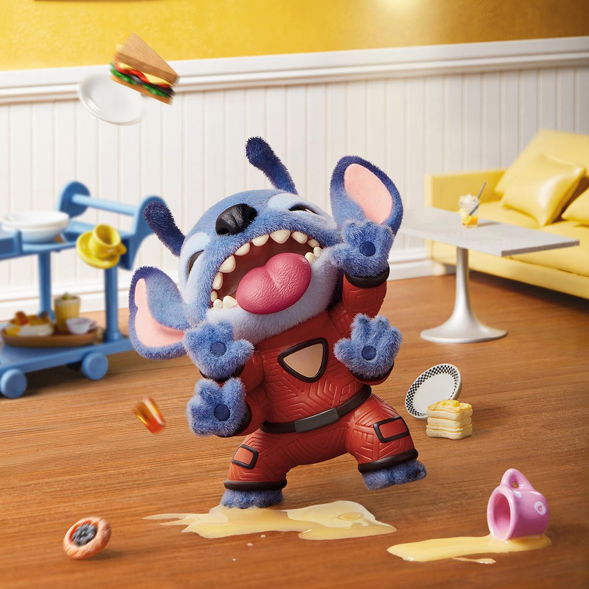 Disney Stitch What's Wrong With This Series of Collectible Figures Blind Box - Cute Stitch Mystery Box Birthday Gift Ornament