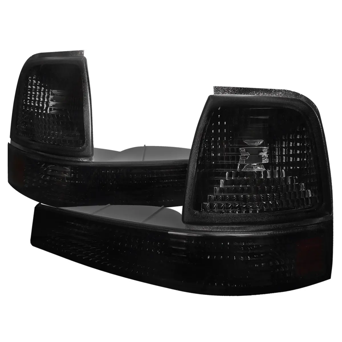 1998-2000 Ford Ranger Corner Parking Turn Signal Lights (Chrome Housing/Smoked Lens) 1998-2000 Ford Ranger Corner Parking Turn Signal Lights (Chrome Housing/Smoked Lens)