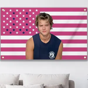 A fun JJ Maybank printed tapestry, easy to hang, perfect for room, college dormitory or party decoration, a gift for fans and friends Wall Hanging