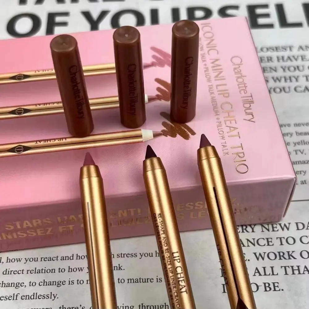 Charlotte Tilbury Lip Liner Is Smooth With Strong Coverage&The Highlighter Contour Palette Brightens And Shapes Your Features