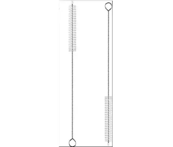 Extra Long Straw Cleaner Brush 2-Pack – Reusable Stainless Steel Handle, Deep Clean Brush for Stanley 40oz, 30oz, 20oz Cups, Water Bottles, Sippy Cups & Tubes (10mm)