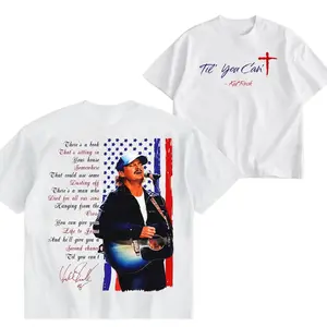 Graphic tee Til You Can't Kid Rock Hoodie-Inspired Unisex T-Shirt Vintage Country Music Graphic Tee Retro Rock Style Praise Jesus Casual Soft Heavy Cotton Full Sizes Made in USA Menswear, Men's Tops