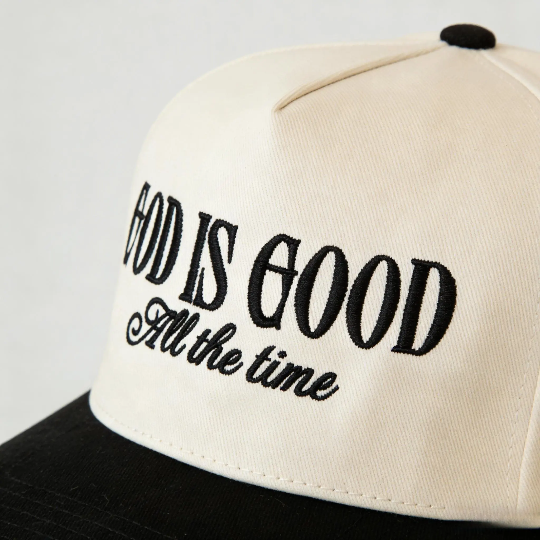 GOD IS GOOD All The Time Trucker Hat Christian Embroidered  display picture 2