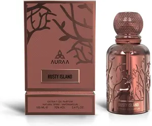 Auraa Desire Rusty Island Extrait De Parfum For Men 100ml Natural Spray Copper Bottle