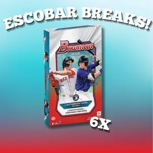 PYT #164 - Topps Bowman Baseball Hobby (x6 Half Case) 6 Box Sports Card Break