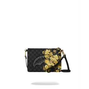 BILLIONAIRE BLOOM CROSSOVER CLUTCH