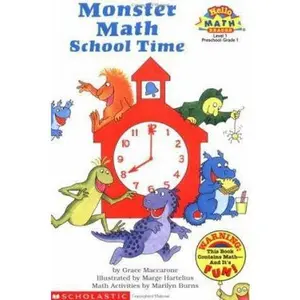 USED Book - Monster Math School Time (level 1) (Hello Reader, Math) by Grace Maccarone (Paperback) - english