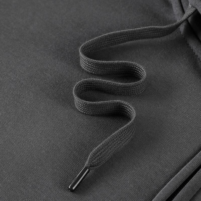 Men's Simple Fleece-Lined Thick Warm Hooded Cardigan Loose Fit Shoulder Flaps Street Style Casual Comfortable Oversized Modern Autumn Base Layer Fashion Sweatshirt Pullover Sports Coat quarter zips quarter zip quarter zip men quarter zip movement