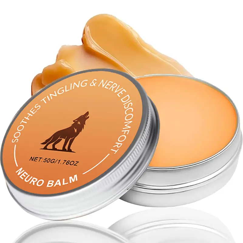 1/2 Packs Natura Joint Care Soothing Massage Cream, Nerve Relief Balm Arnica Oil, Camphor Blue, Chamomile Extract 50ml  1.7fl oz