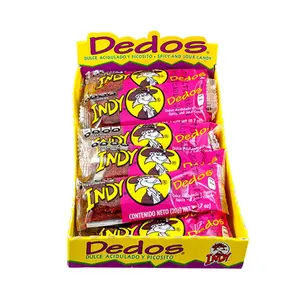 Indy Dedos Candy - Spicy & Sour Mexican Treat , 12 Ct