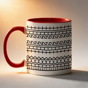 Novelty Hidden Message Coffee Mug, 12oz "Fuck This Shit" Mug, Reusable Ceramic Coffee Cup, Durable Drinkware Tumbler, Interesting Gift for Colleagues and Friends, Sarcastic Gifts