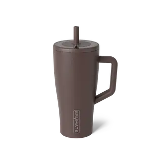 BrüMate Era 30oz Tumbler with Handle and Straw | 100% Leakproof Insulated Tumbler | Keeps Ice 24+ Hours | Cup Holder Friendly Base