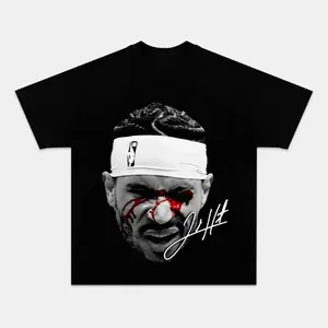 JOSH HART Graphic Jersey Tee, Unisex Sports Streetwear for Men & Women, Basketball Unisex Streetwear Shirt