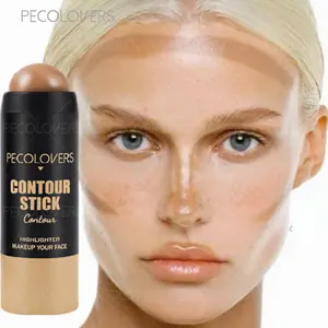 Waterproof Face Bronzer Stick Cream Bronzer Balm Brightening Concealer Contour Pen Face Foundation Lasting Smooth Contour Shadow Creamy texture Women Cosmetics