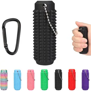 Little Ouchies Spiky Fidget – Portable Anxiety Relief Toy for Adults Stress Pain Stim Sensory Tool with Quiet Design | Novelty Gift (Black)LFVB