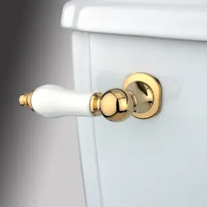 Kingston Brass KTPL2 Porcelain Tank Lever - Polished Brass