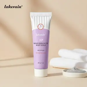 Lakerain Bump Eradicator Body Scrub | Dual Exfoliation for Rough Skin & KP Bumps, Gently Smooths & Soothes, with Physical Beads & Chemical Exfoliants, Ideal for Daily Use & Pre-Event Body Care
