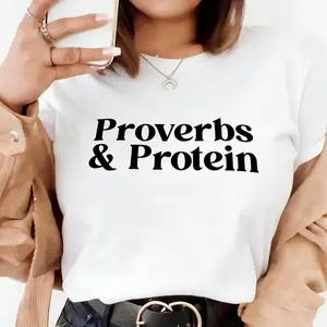 Workout Graphic T-Shirt by MAPTEES – Motivational Proverbs & Protein Gym Wear