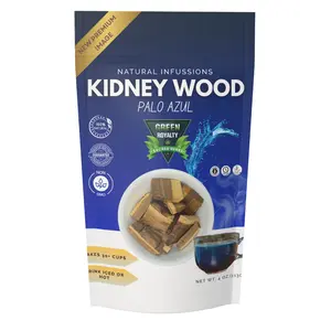 Green Royalty Organic Palo Azul Loose Leaf Herbal Tea (Herbal Flavor), 4oz(113g) Kidney Wood Natural Beverage, 24-Month Shelf Life, Makes 40+ Cups, Ideal for US Consumers