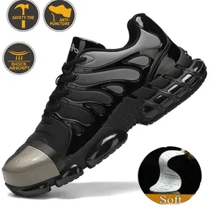 Steel Toe Shoes for Men Women NonSlip Work Shoes Indestructible SteelToe Sneakers Lightweight CompositeToe Safety Shoes men, Work Shoes