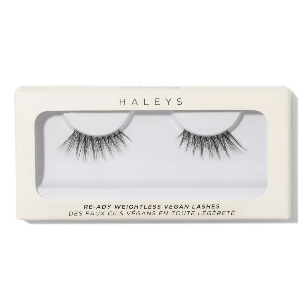HALEYS Beauty Re—ady Weightless Vegan Lashes - Lightweight Eyelashes for Makeup and Cosmetic Use