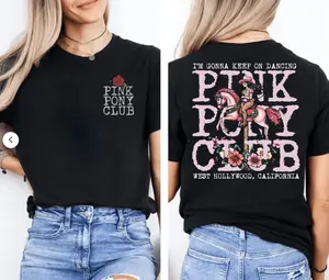Pink Pony Club T-Shirt, I'm Gonna Keep On Dancing, Midwest Princess 2024 Tour Tee, WLW Pride Music Tee