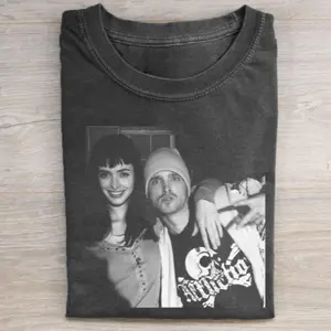 Vintage Jesse Pinkman and Jane Margolis Graphic Tee, Breaking Bad Movie Shirt, Funny Graphic Tee, Movie Parody Tshirt, Couple Shirt, Walter White Womenswear Clothing