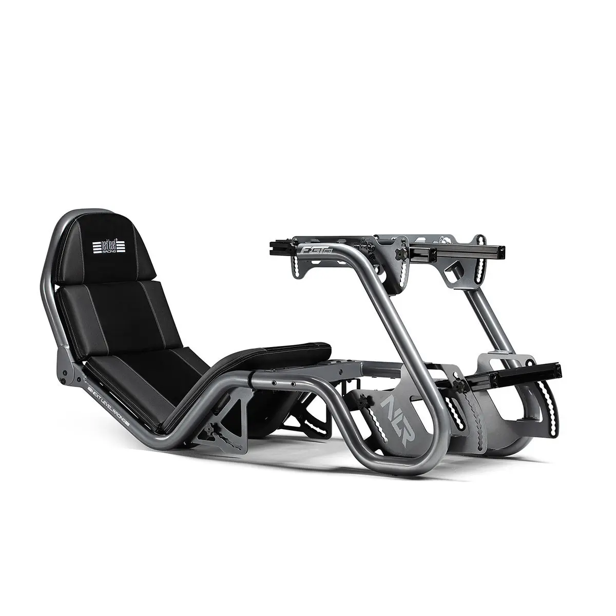 Next Level Racing F-GT Pro Formula and GT Racing Simulator Cockpit, Gray Edition
