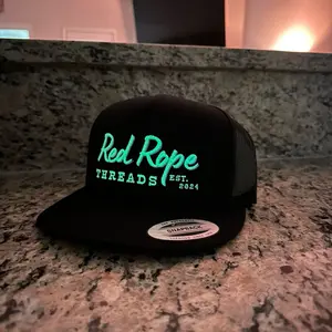 Red Rope Threads Classic Glow In The Dark Hat