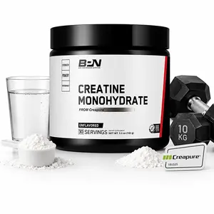 Pure Creatine Monohydrate Powder with Creapure, 5g per Serving, Unflavored Creatine for Muscle Growth & Performance, 30 Servings