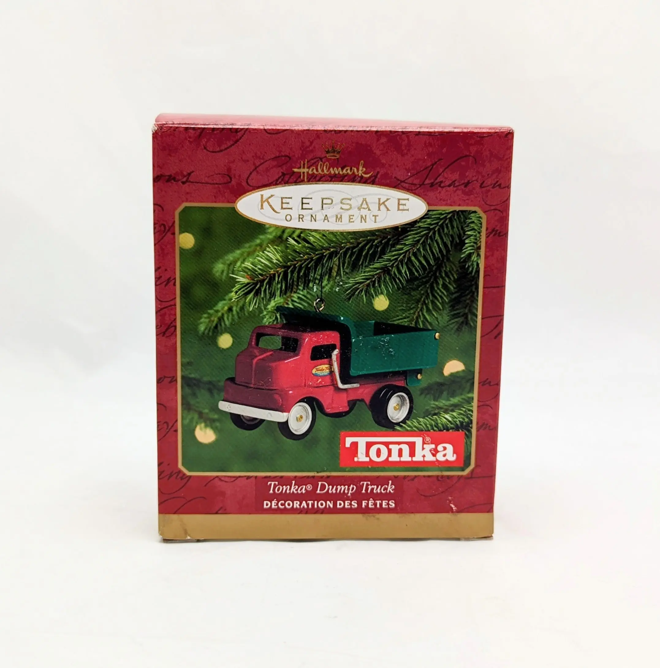 2000 Hallmark Keepsake Tonka Dump Truck Ornament