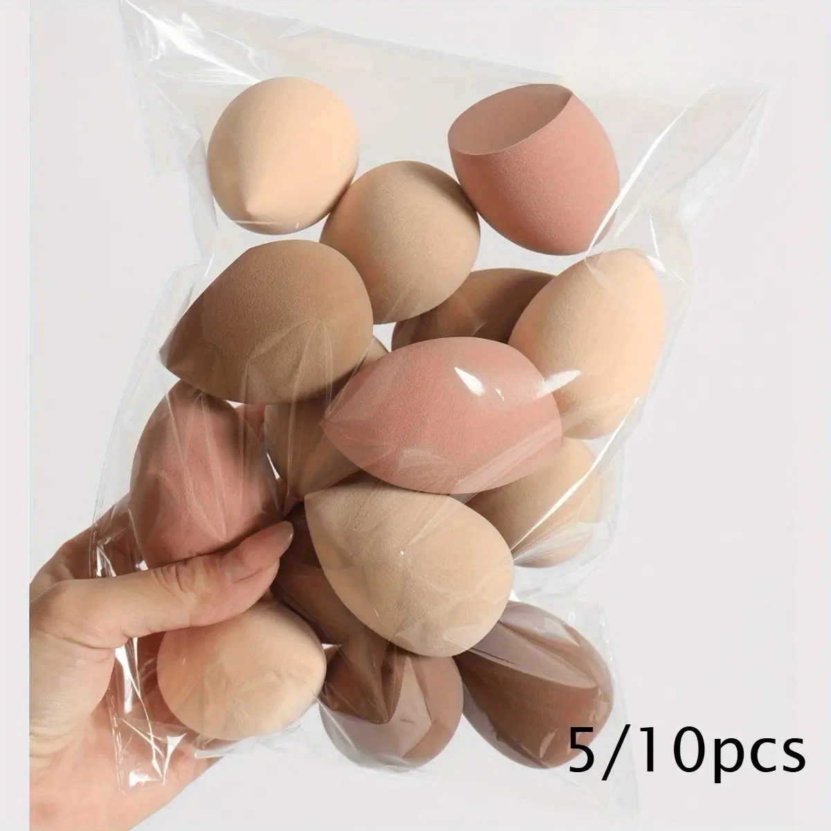 Universal Multi-Color Makeup Set - Both Dry and Wet Use Beauty Eggs Blending Beauty Sponge - Suitable for all liquid and powder makeup tools