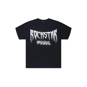 Andros 2.0 Black/White Rhinestone Oversized Graphic T-Shirt