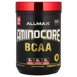 ALLMAX AMINOCORE™ BCAA, Pineapple Mango, 0.76 lbs (345 g)