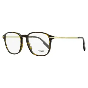 Zegna Soft Square Eyeglasses EZ5229 052 Dark Havana 52mm