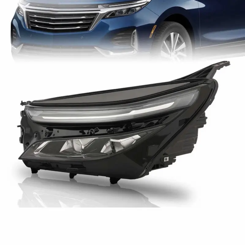 Full LED Projector Headlight For 2022-2024 Chevy Equinox Premier w/LED DRL Right