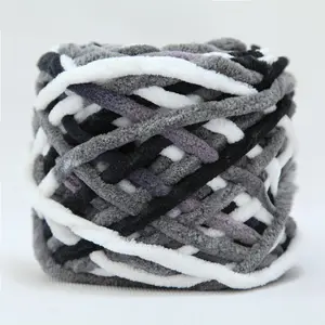 yarn, bulky ice yarn, single-ply knitting yarn, knitting yarn ball, crochet slipper yarn, handmade yarn ball