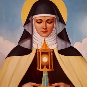 Saint Claire Clara Klemenzin Lwa Lithographs Lwa loa Haitian Vodun image altar Chromolithographs image drapo flag statue cromos pe Vodou