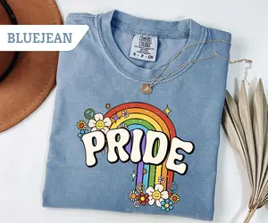 Comfort Colors Pride Rainbow Shirt Rainbow Shirt Lgbtq T-shirt Kindness Shirt Lgbt Pride Shirt Lgbt Be Kind T-shirt Equality